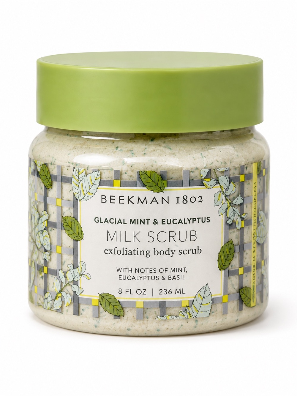 Beekman 1802 Glacial Mint & Eucalyptus Milk Scrub Exfoliating Body Scrub 8oz NWT